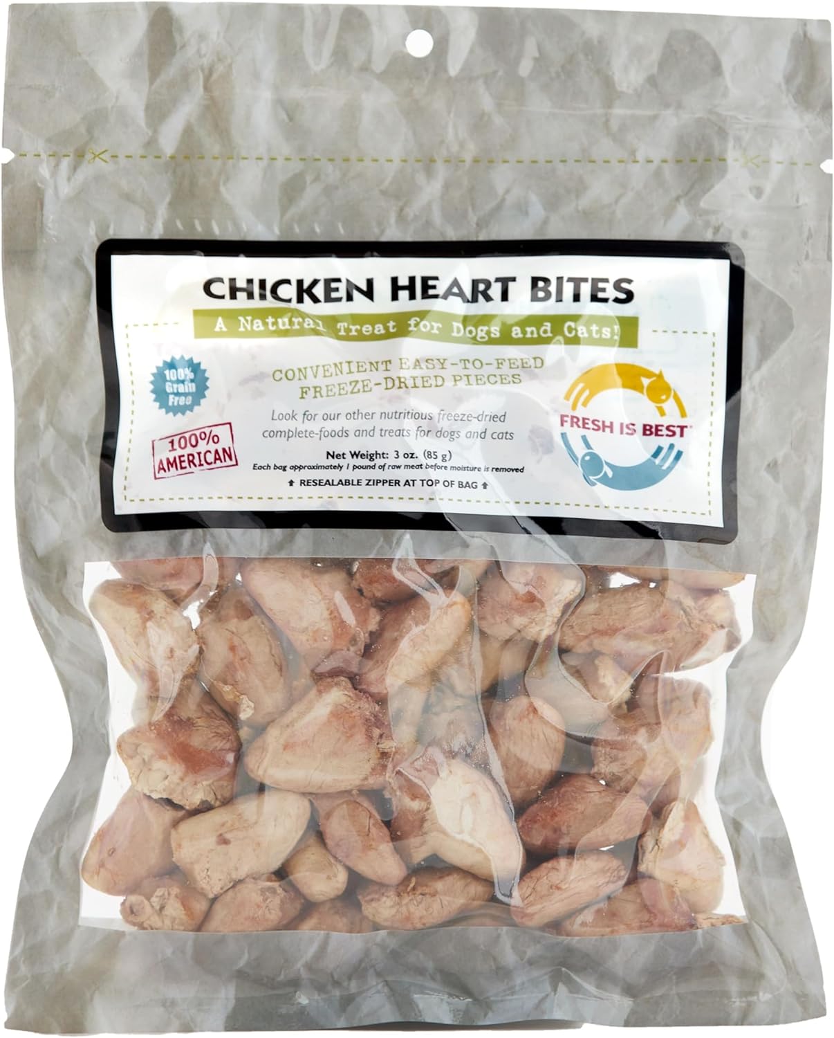 Fresh Is Best Freeze Dried Healthy Raw Meat Treats for