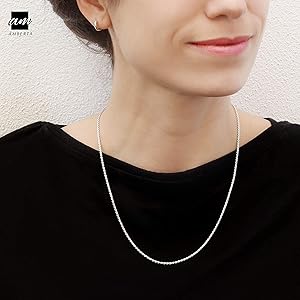 ☆TATIANA☆ Silver 925 French twist chain necklace NZ2009 TATIANA】French Twist Chain Necklace NZ2009〜ネックレス