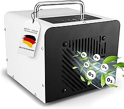 Ozongenerator, 40.000 mg/h Ozonleistung – Ozongerät Luftreiniger & Geruchsentferner für Auto, Wohnbereich, Küche, Keller, Gewerbe und mehr – Effizienter Raumluftdesinfektor für Frische & Reinheit