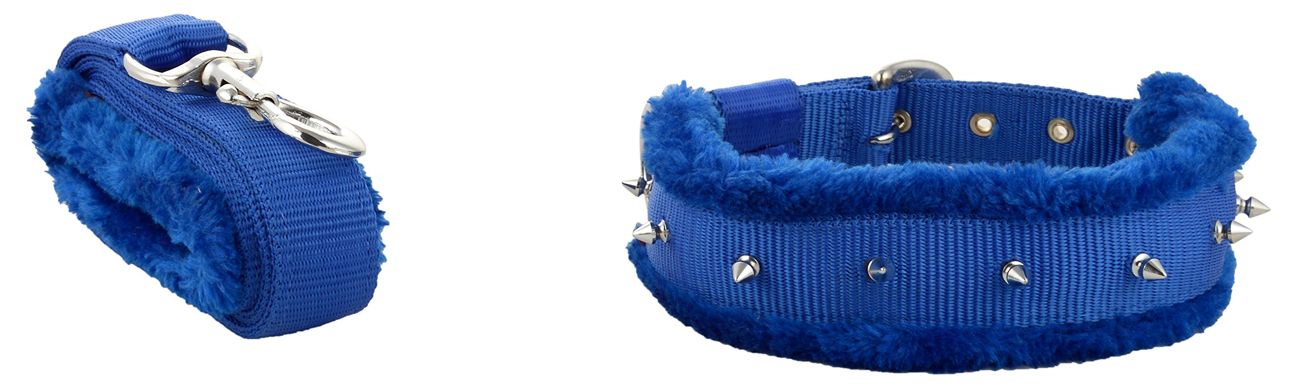 Skora Spike Dog Collar & Leash Blue - Large- 1.25 Inch (B07258XM4X) Amazon Price History, Amazon Price Tracker