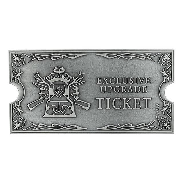 FaNaTtik Resident Evil 4 Metal - Boleto de metal coleccionable exclusivo