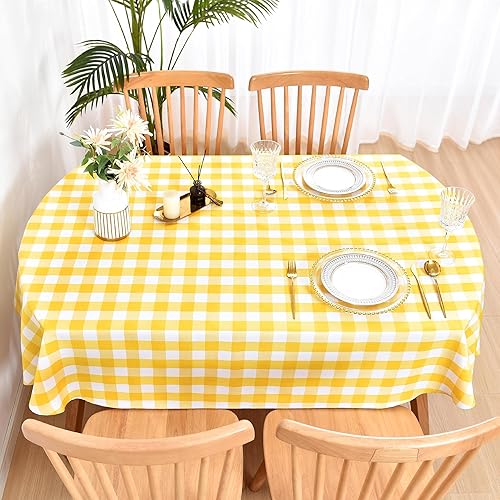 Miniatura 10 de Wolkemer Paquete de 2 manteles cuadrados pequeños con diseño de cuadros blancos y negros para mesa auxiliar de mesa auxiliar de comedor y