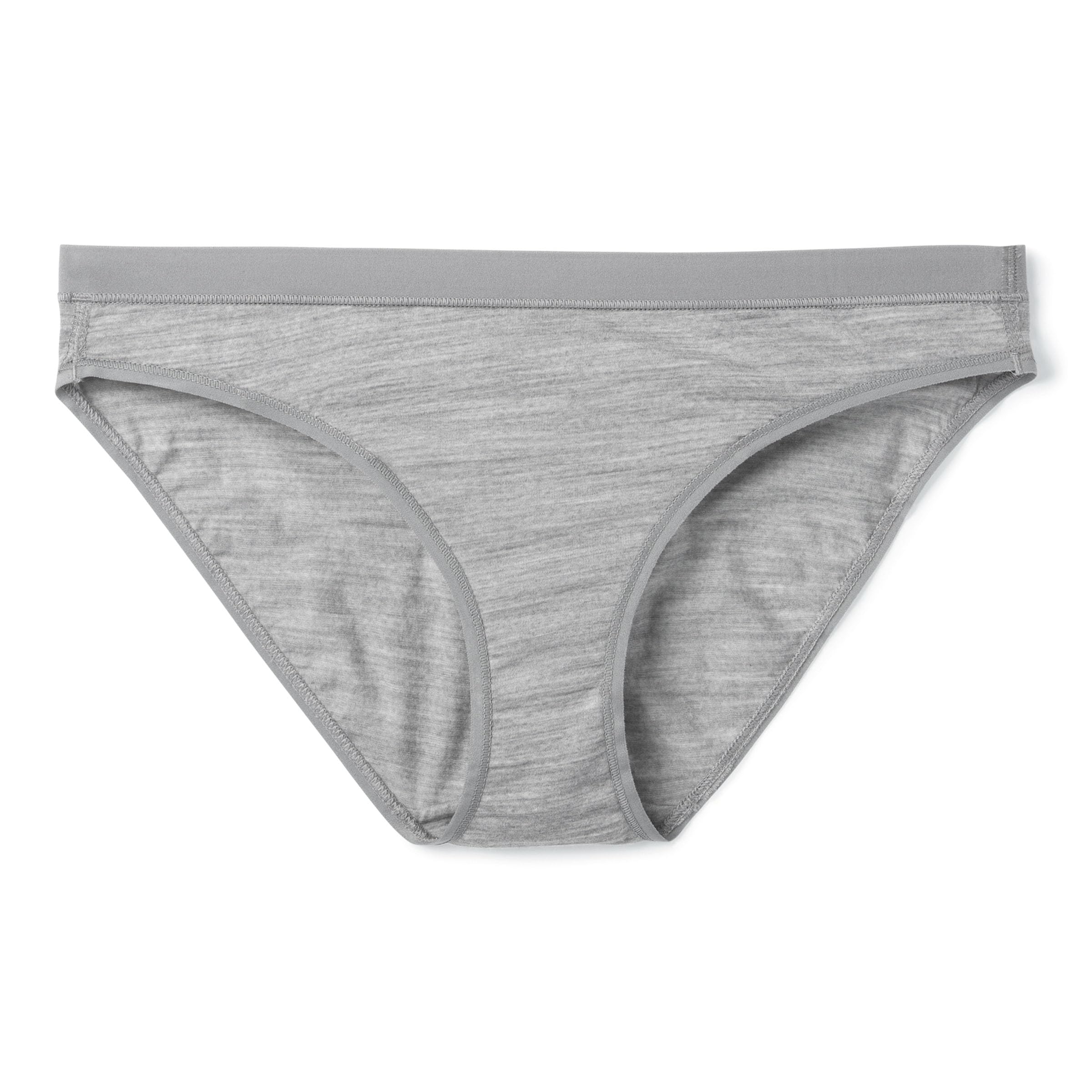 Smartwool Womens Merino Bikini, Light Gray Heather, M EU