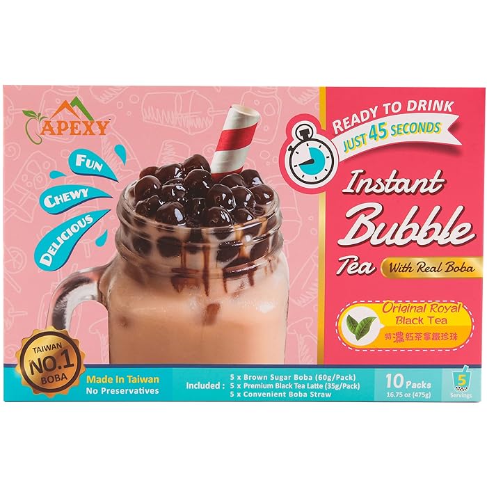 Buy Bubble Tea COMPLETE SET. BEST DIY Boba / Bubble Tea Kit, Ready In