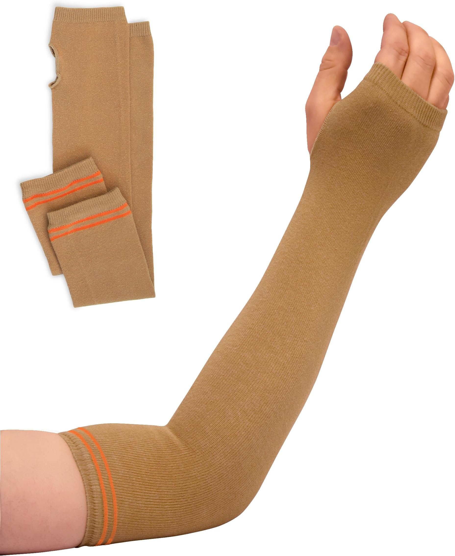 NYOrtho Geri-Sleeves Arm Skin Protectors – Pair of and Washable Protects Sensitive Thin Skin from Tears & Abrasions