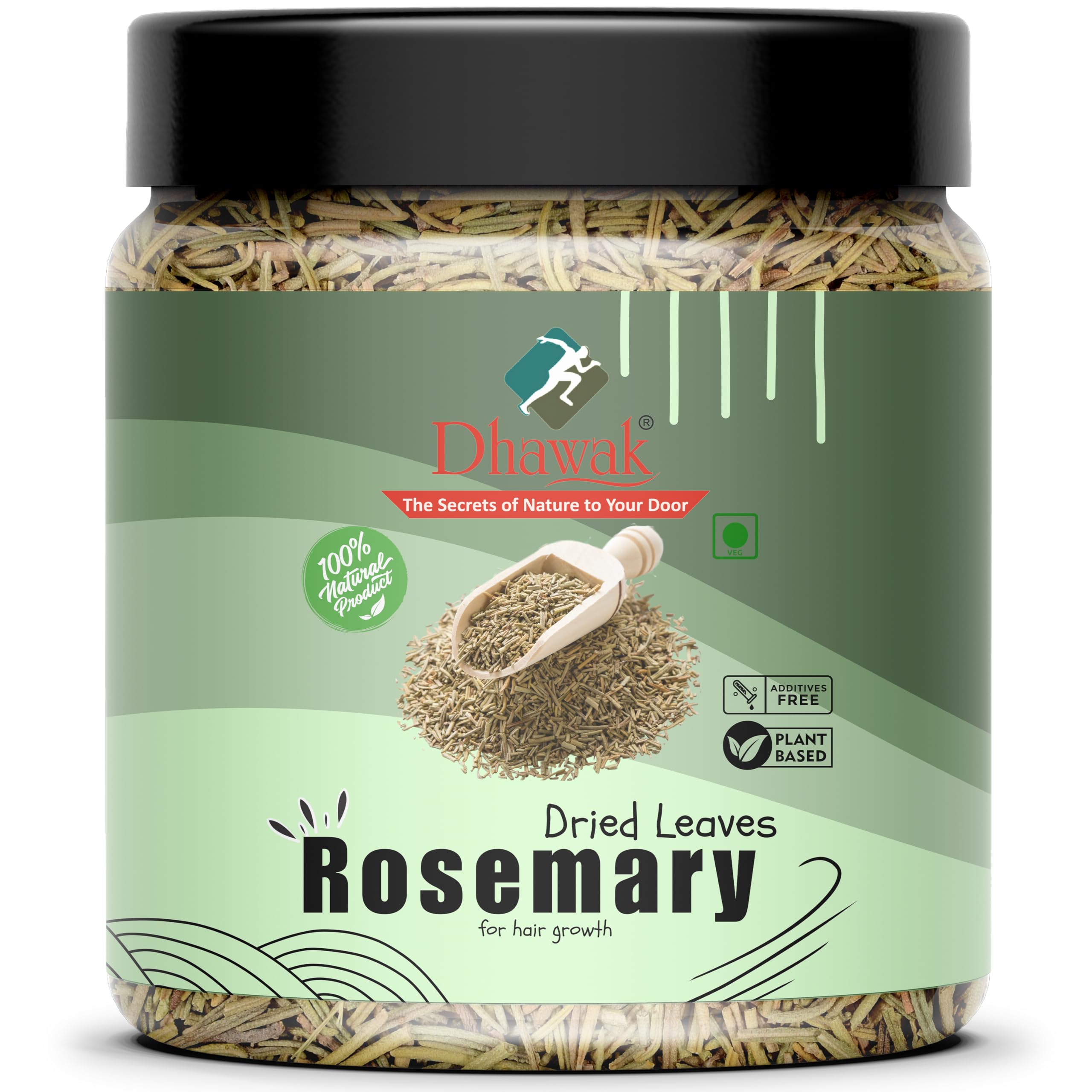 DHAWAK Handpicked Dried Rosemary Leaves 100g | Jar Pack-image-14