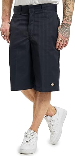 Dickies - Pantalones cortos de trabajo de 13 pulgadas para hombre, con múltiples bolsillos