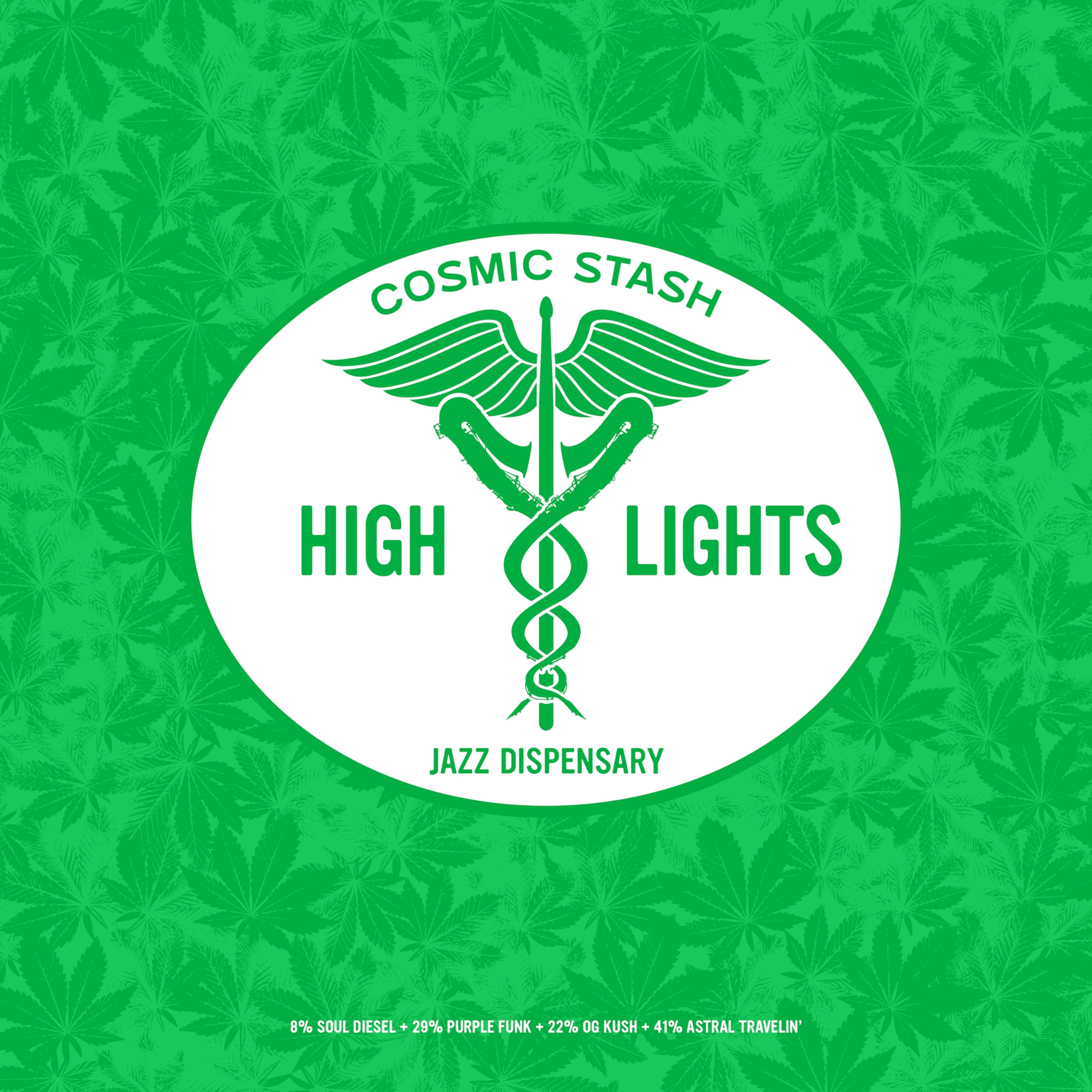 Jazz Dispensary: Cosmic Stash High Lights [VINYL]