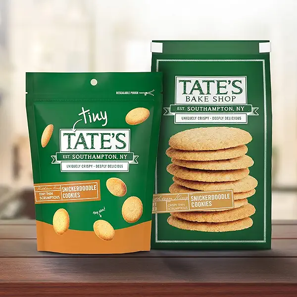 Tate's Bake Shop Tiny Snickerdoodle Cookies, 5.5 oz 9