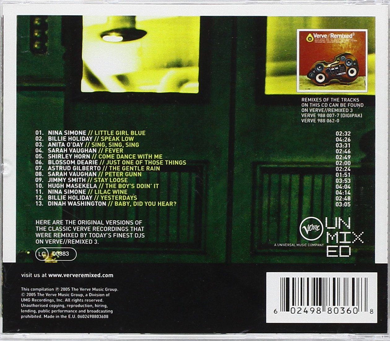Verve Unmixed 3
