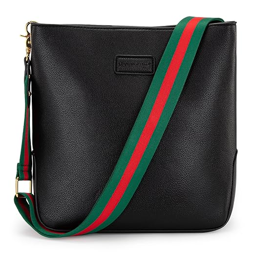 Montana West Crossbody Bags for Women Trendy Purse Designer Bucket Shoulder Handbags with Adjustable Strap MWC-197BK