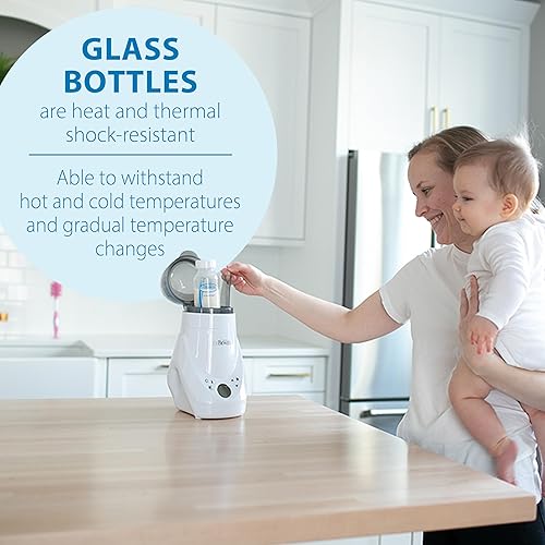 Miniatura 5 de Dr Browns Options biberones de cristal de cuello ancho