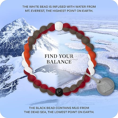 Miniatura 199 de Lokai NFL Football Collection - Pulseras de cuentas para hombres y mujeres, joyería de silicona, pulsera de moda para un ajuste cómodo
