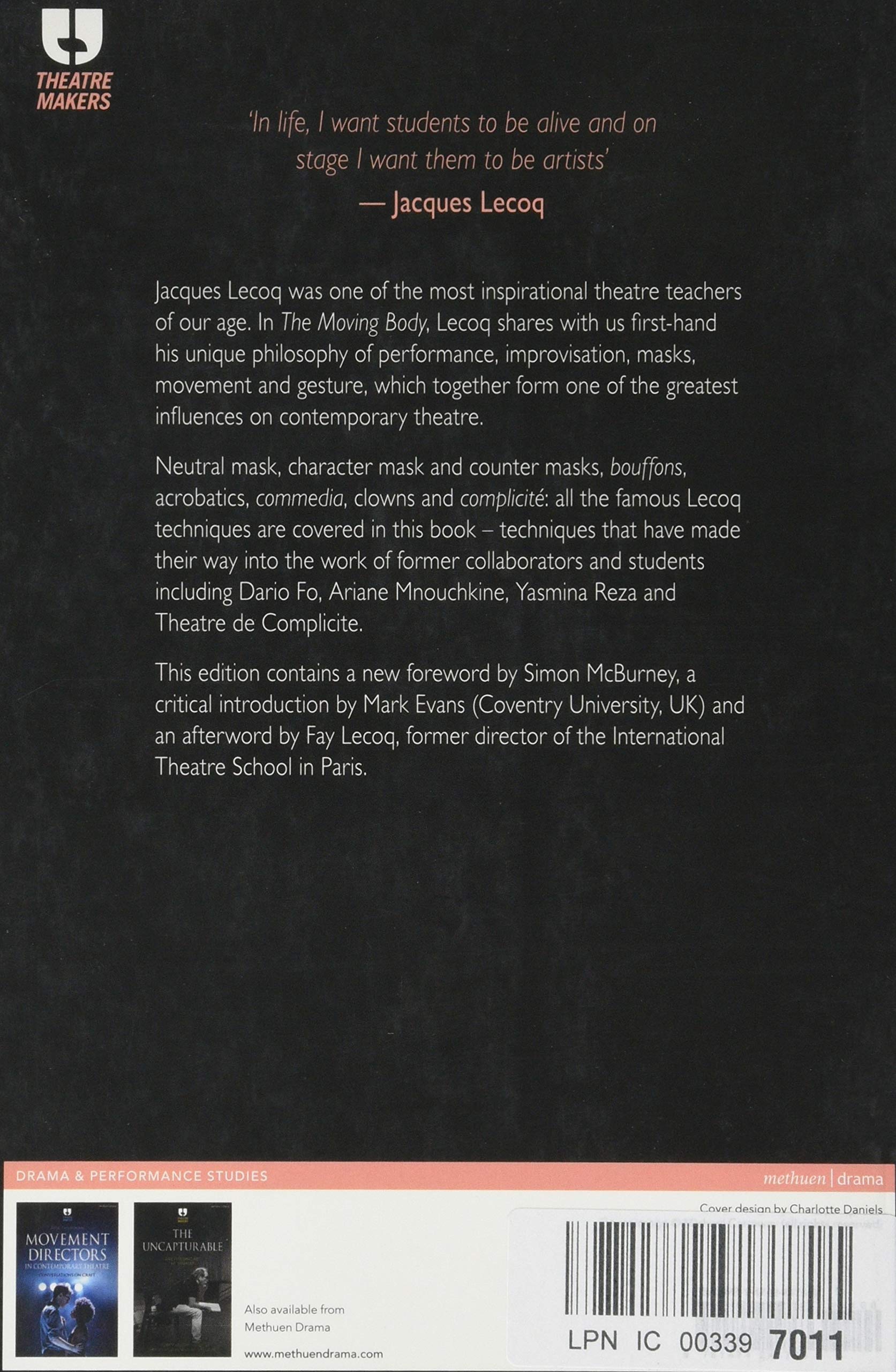 Moving Body (Le Corps Poétique), The: Teaching Creative Theatre (Theatre Makers)