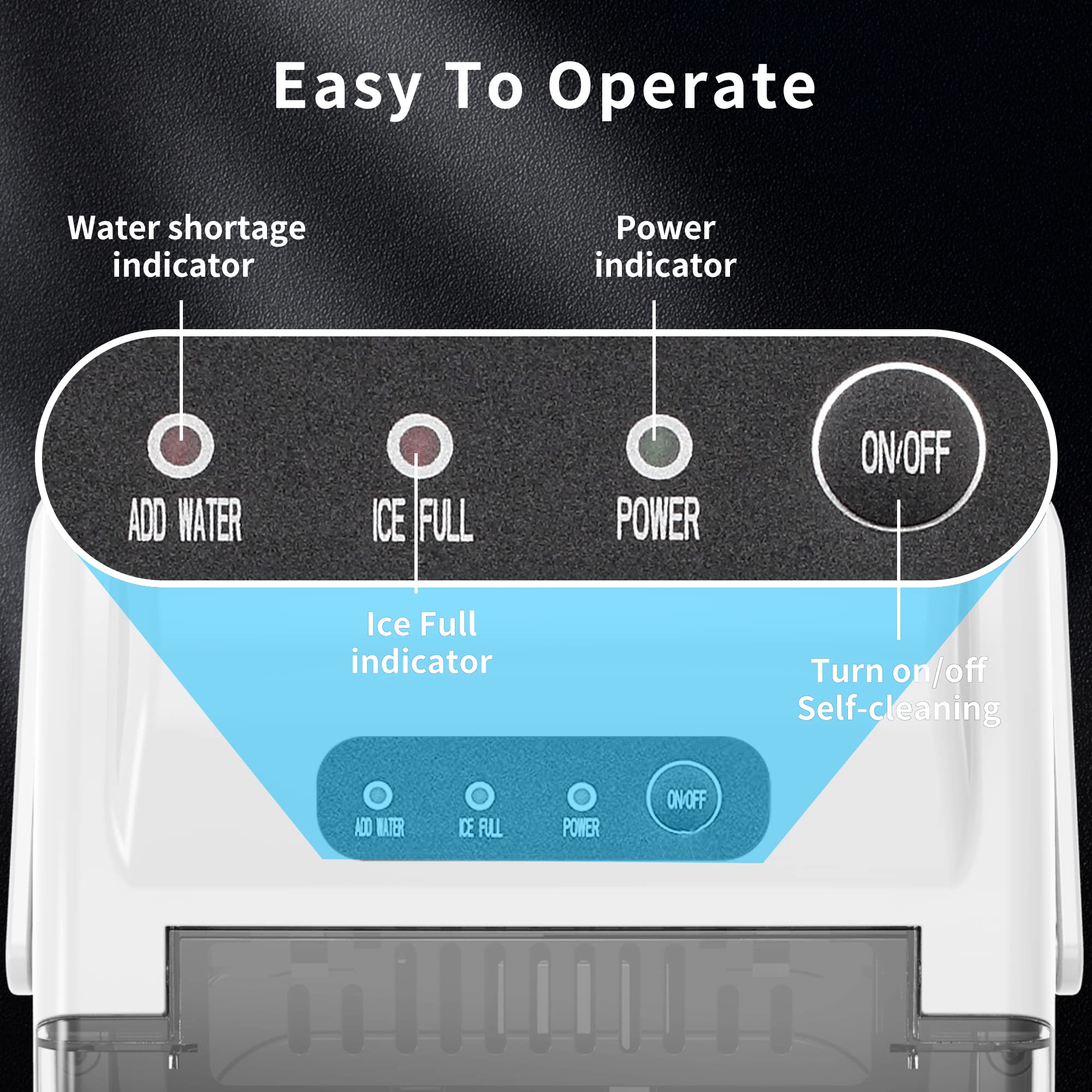Amazon.co.jp: COWSAR 製氷機 家庭用 6分高速製氷機 自動洗浄