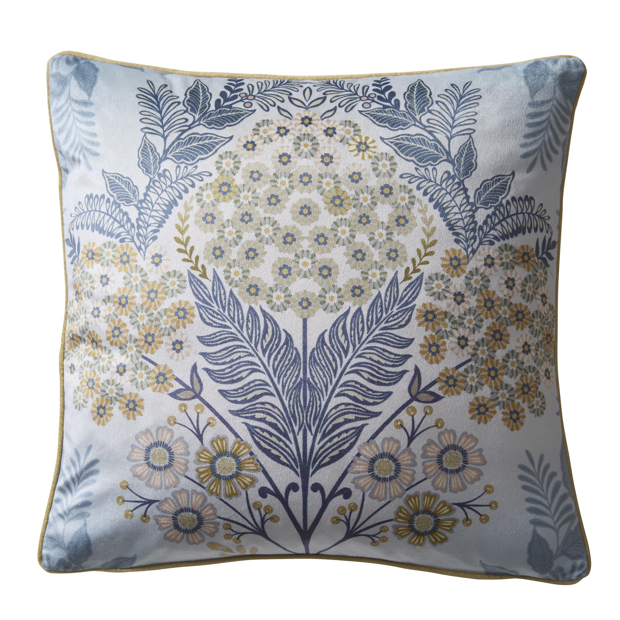 Appletree Evelina Velvet Cushion Navy 43 cm x 43 cm