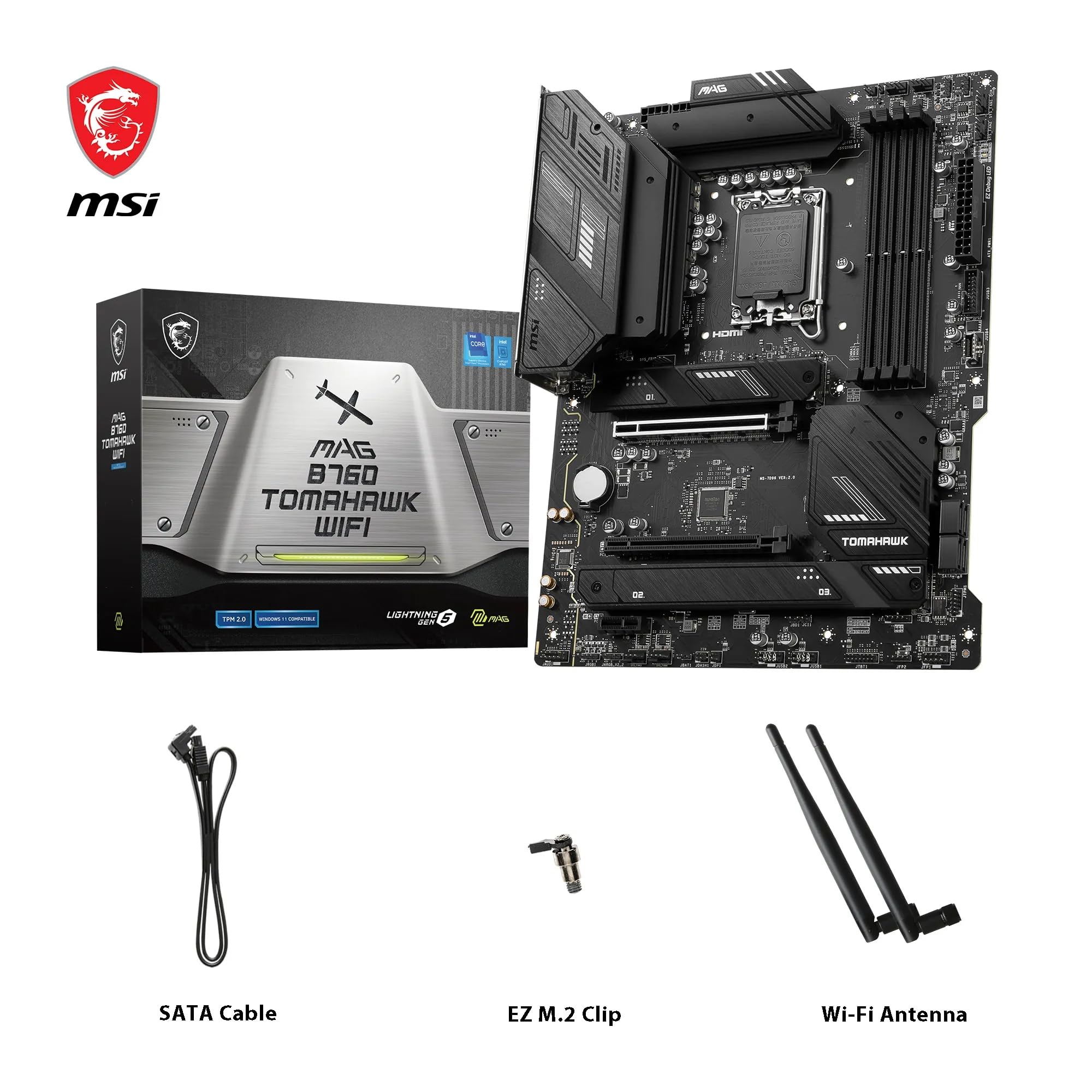 mag B760 Tomahawk WiFi — view 7
