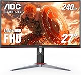 AOC C27G2Z Monitor de Juego Ultra rápido sin Marco Curvo de 27 Pulgadas,...