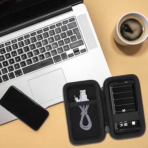Miniatura 6 de Aenllosi Funda de transporte de repuesto para Western WD Black 1TB 2TB 4TB 5TB P10  500GB 1TB 2TB P50 Game Drive Disco duro externo portátil (para