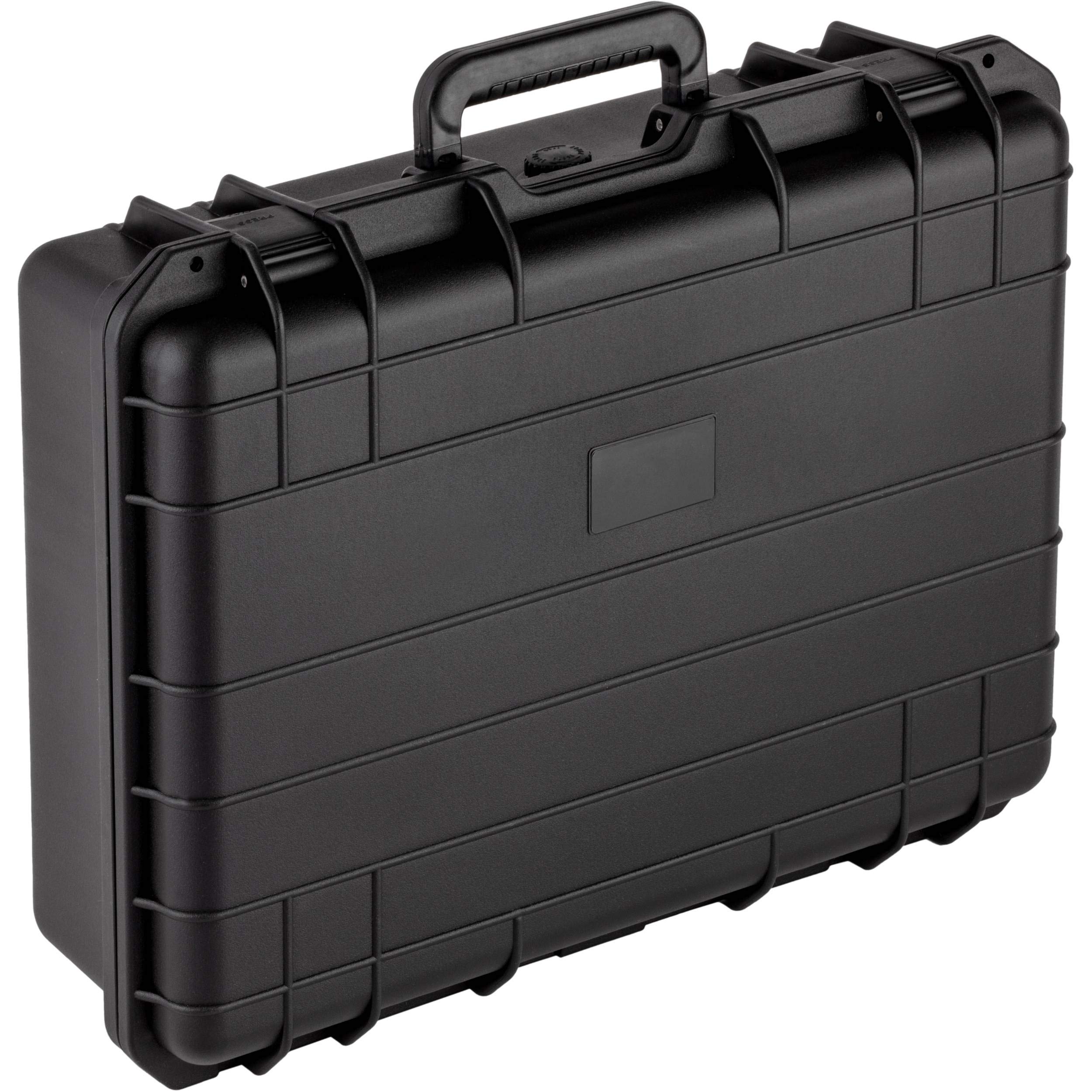 genaray hard case torpedo three-light kit (black)