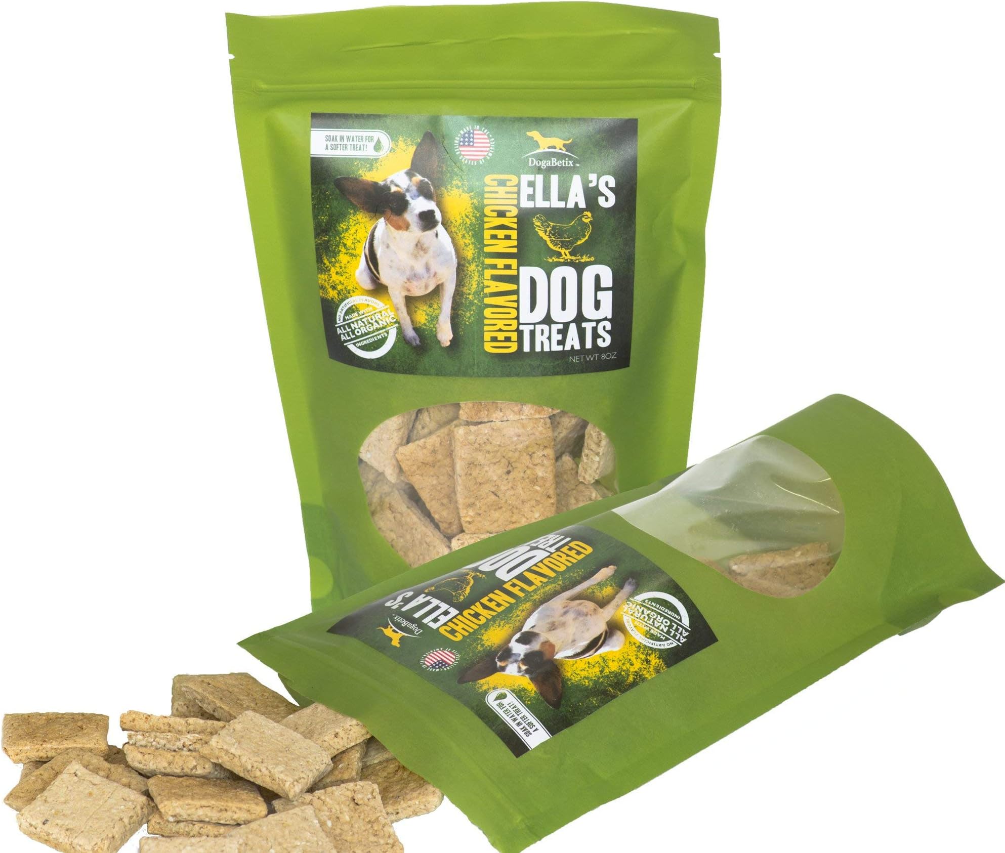 DogaBetix Ella's Diabetic Dog Treats 16oz Chicken Flavor