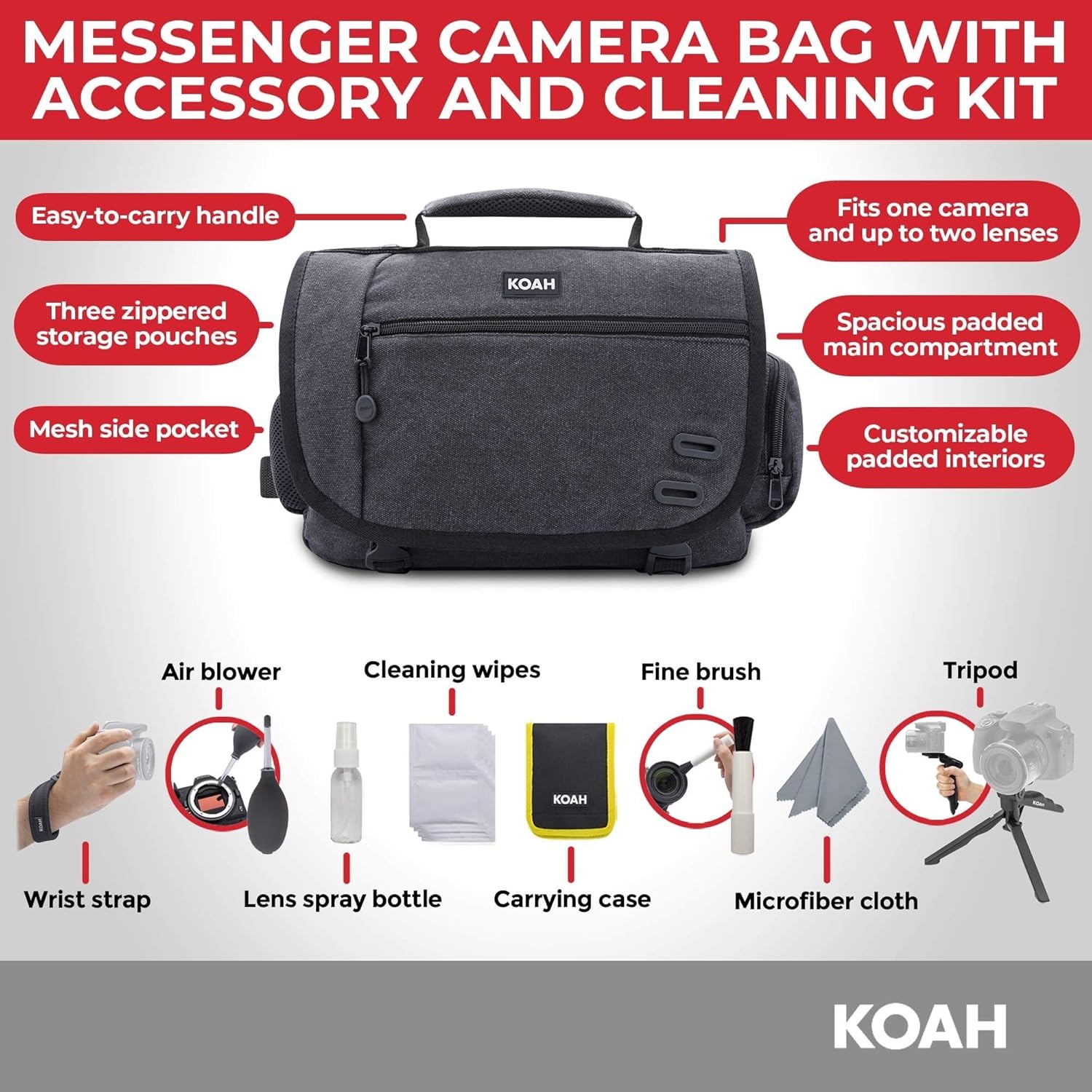 Crazy Deals Sigma 85mm f/1.4 DG DN Art Lens for Sony E Bundle with 64GB Extreme PRO SD Card and Koah Messenger Camera Bag Advanced Travel Kit (4 Items) Best Seller Sigma 85mm f/1.4 DG DN Art Lens for Sony E Bundle with 64GB Extreme PRO SD Card and Koah Messenger Camera Bag Advanced Travel Kit (4 Items)