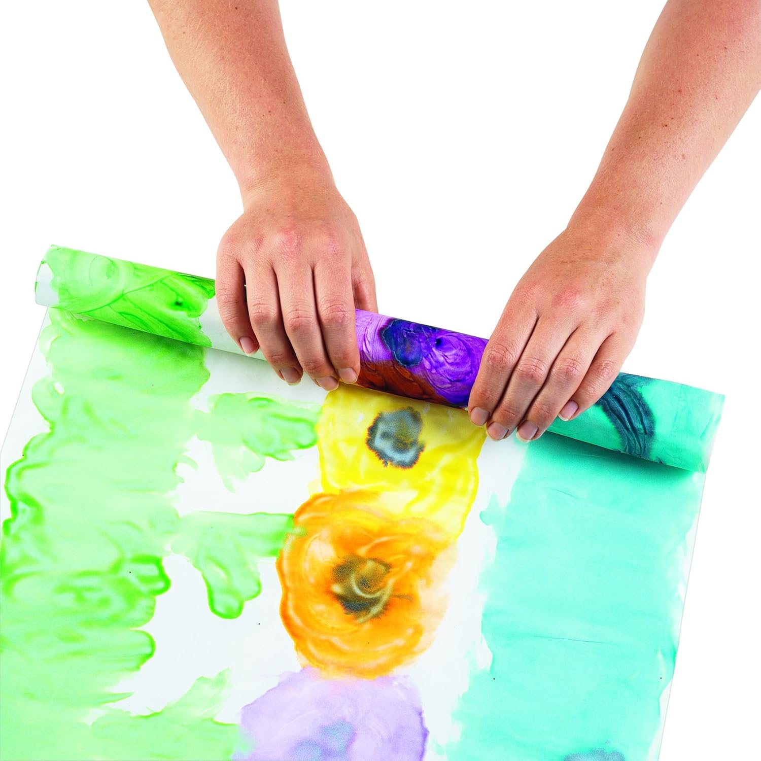 Colorations Washable Finger Paints, 16 fl oz, White, Non-Toxic, Creamy, Vibrant, Kids Paint, Craft, Hobby, Fun, Art Supplies, Young kids, finger painting, hand painting : Toys & Games