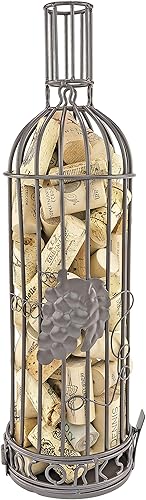 Southern Homewares Cork Corral Wine Bottle Grapevine Design