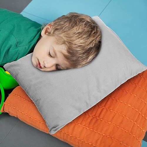 Miniatura 3 de Kigley Paquete de 6 almohadas pequeñas para guardería, almohadas de viaje pequeñas de 14 x 9 pulgadas, almohadas de bebé para niños pequeños,