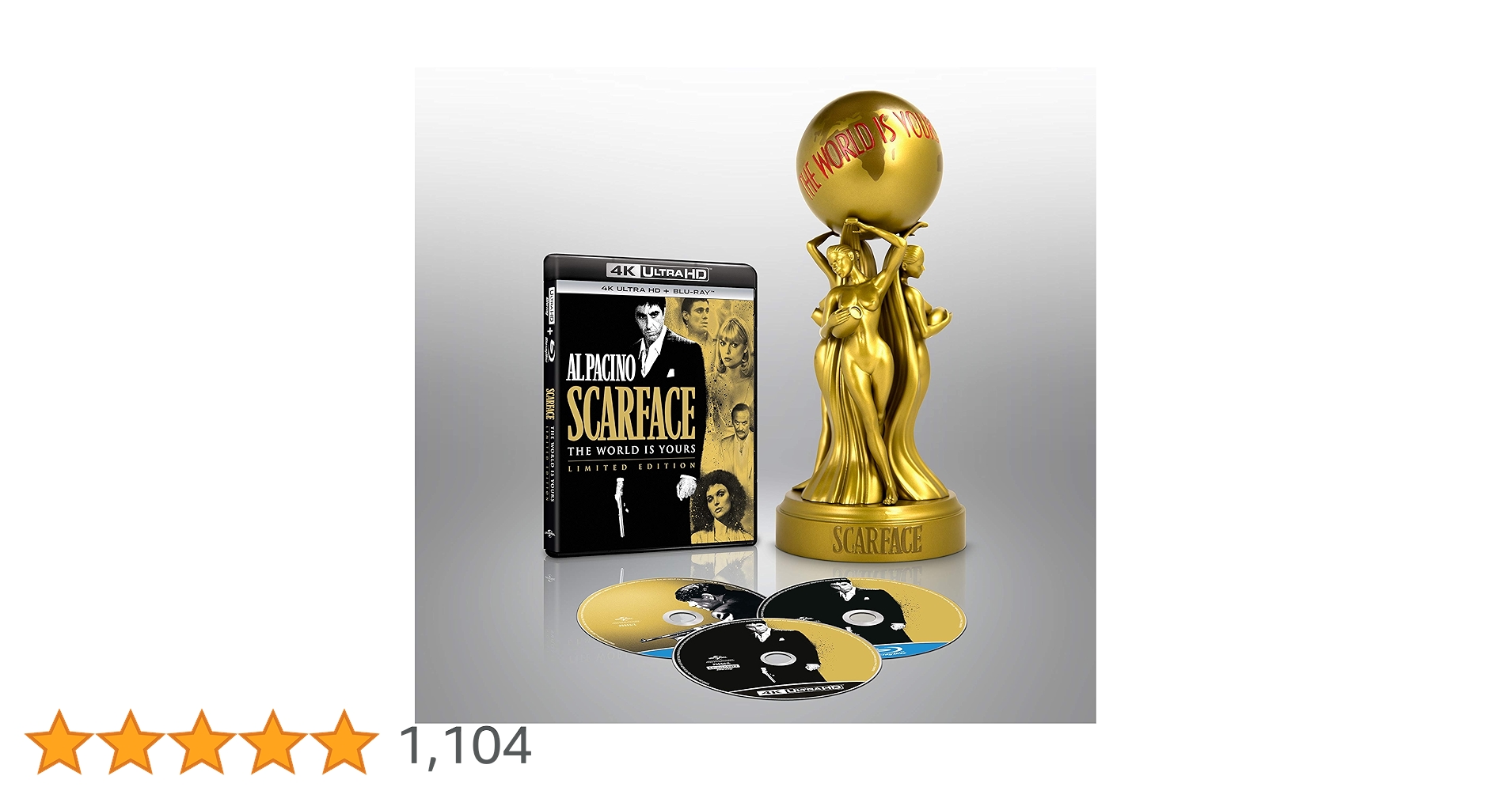 Scarface 1983 + Scarface 1932 Special Edition with Statue