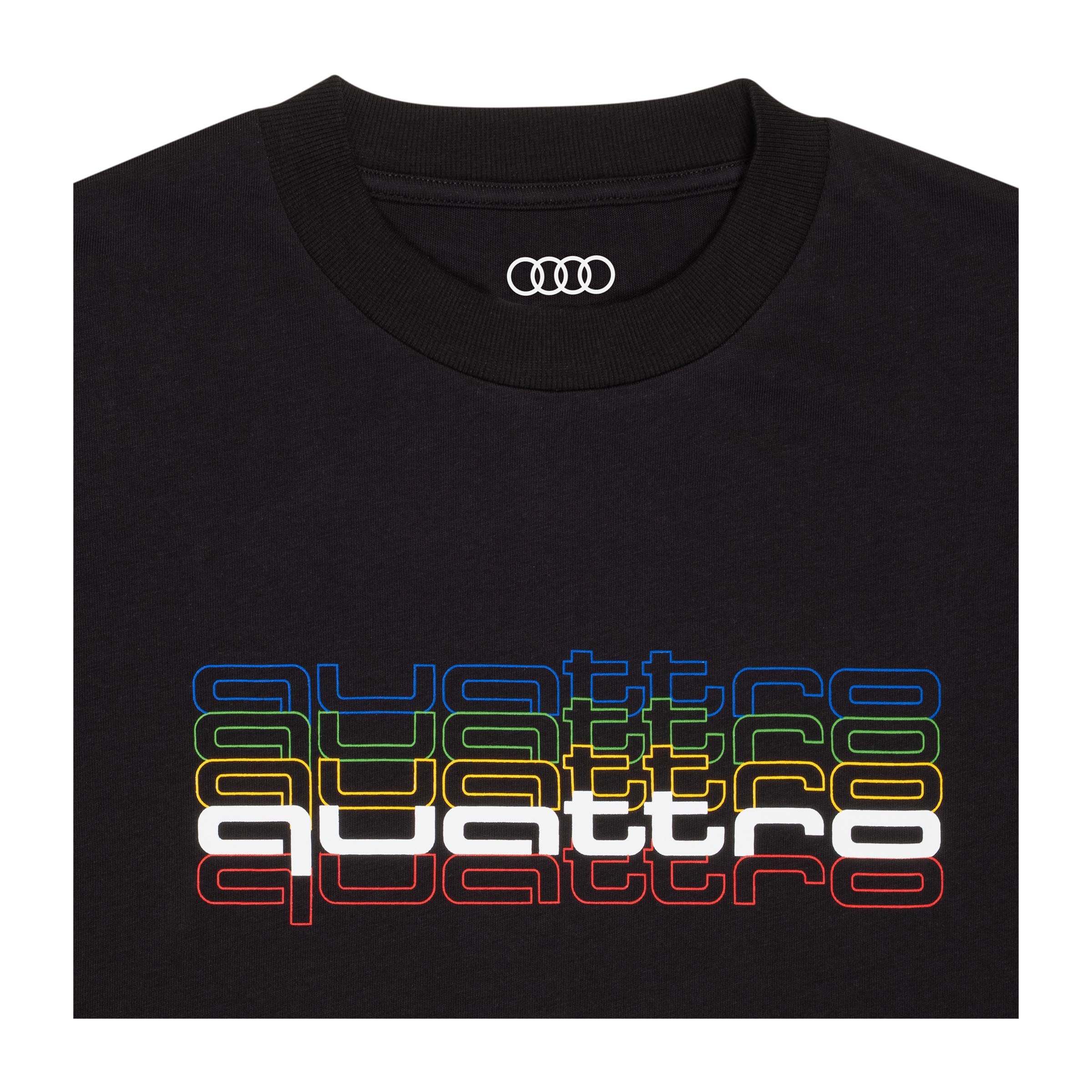 Audi Quattro Pulse T-Shirt Herren schwarz