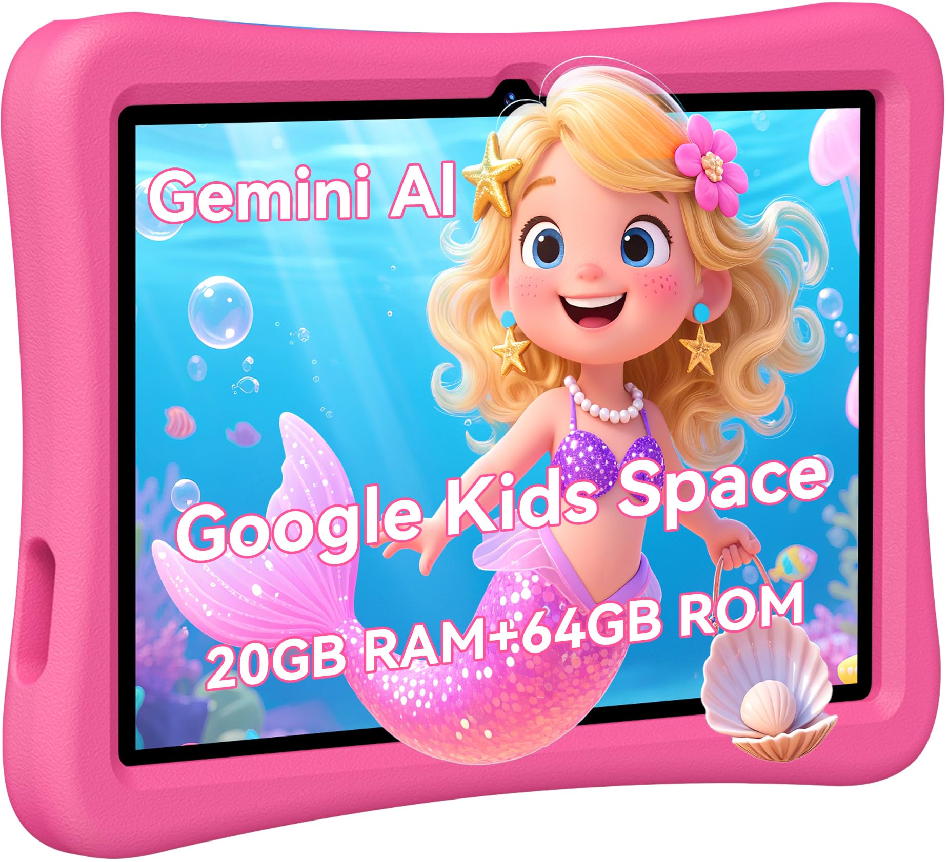 新品　Android タブレット本体　64GB ホワイト キッズタブレット Amazon.co.jp: キッズタブレット 10インチ、Android搭載 幼児向け