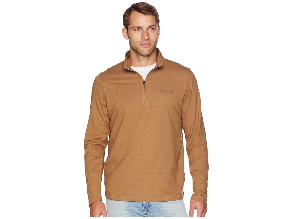 

Columbia Rugged Ridgetm 1/4 Zip (Delta Heather) Men's Clothing