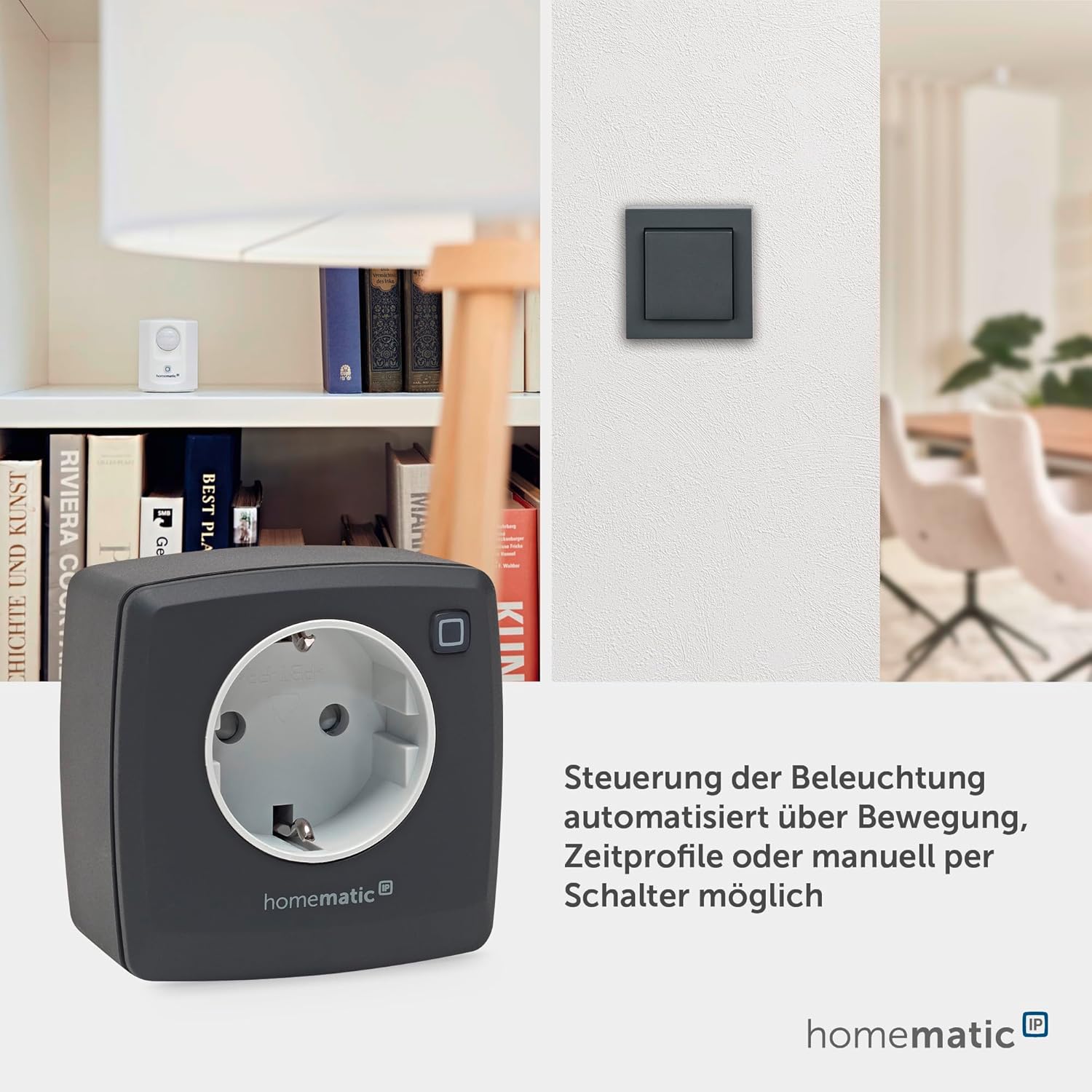 Dimmer Socket csomagolás és tartozékok