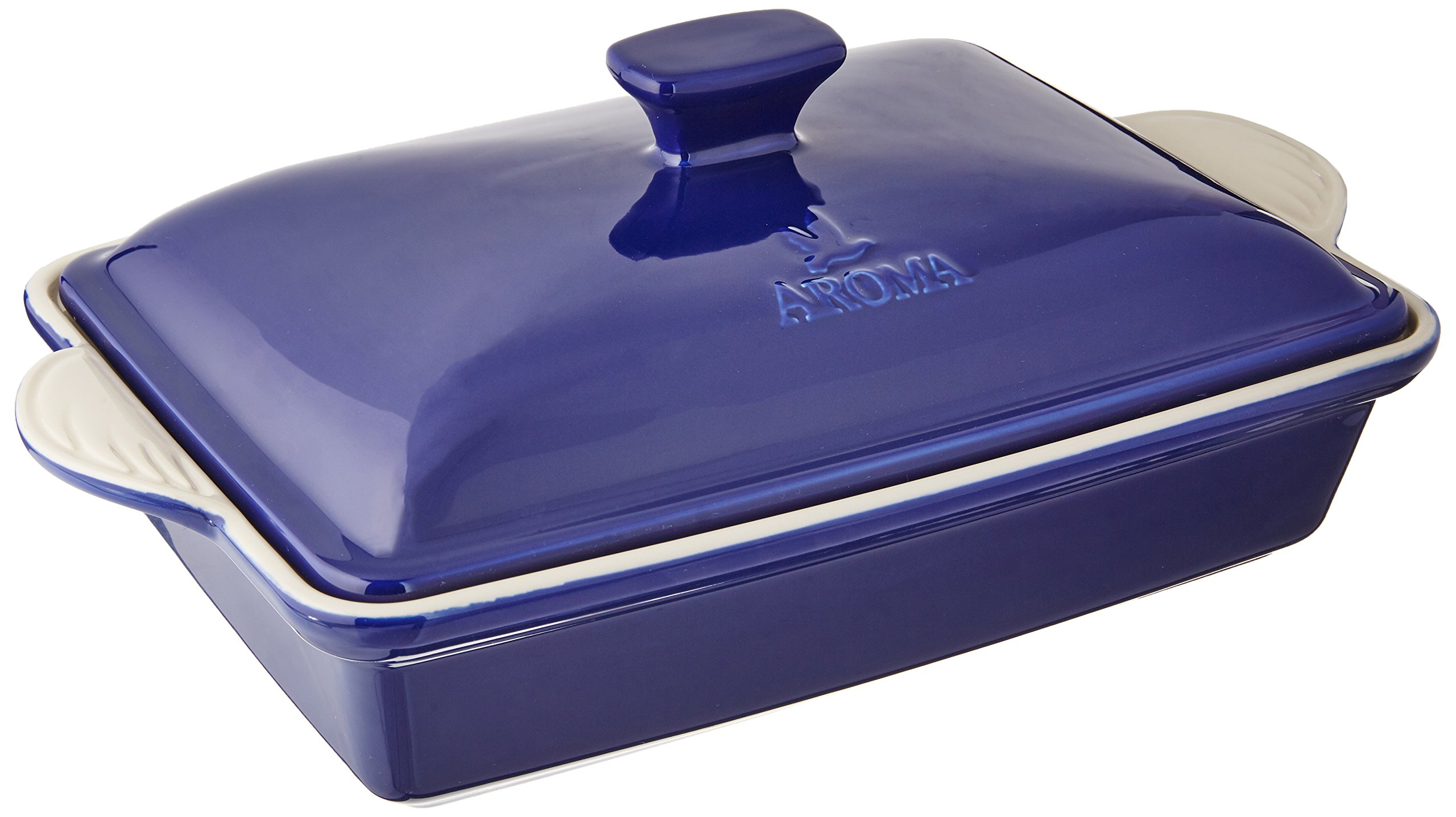 Aroma Housewares DoveWare Bakeware, 3.0 quart, Cobalt Blue
