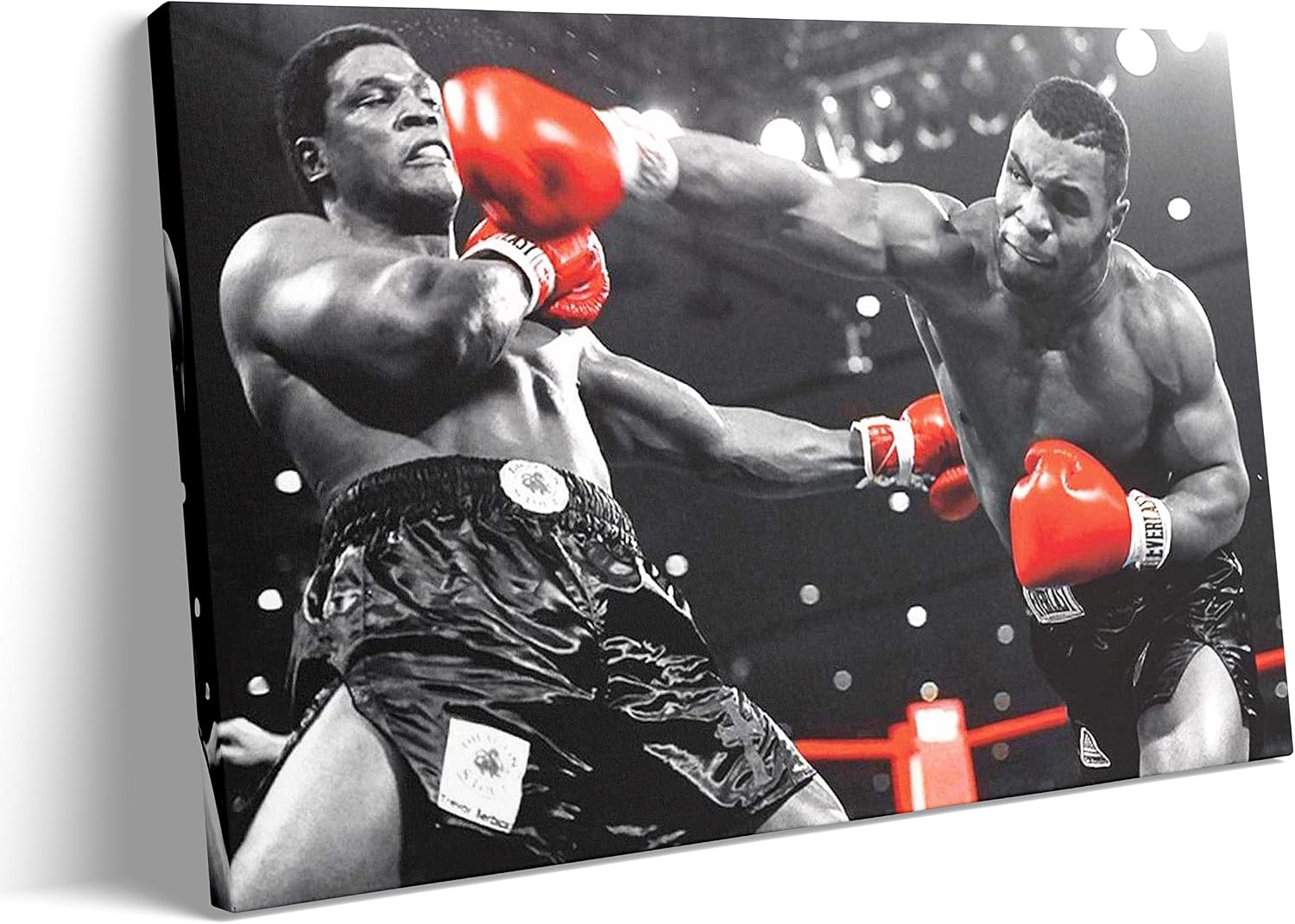 B.B.F MAKE Framed Motivational Boxing Canvas Poster Wall Art for Home Gym