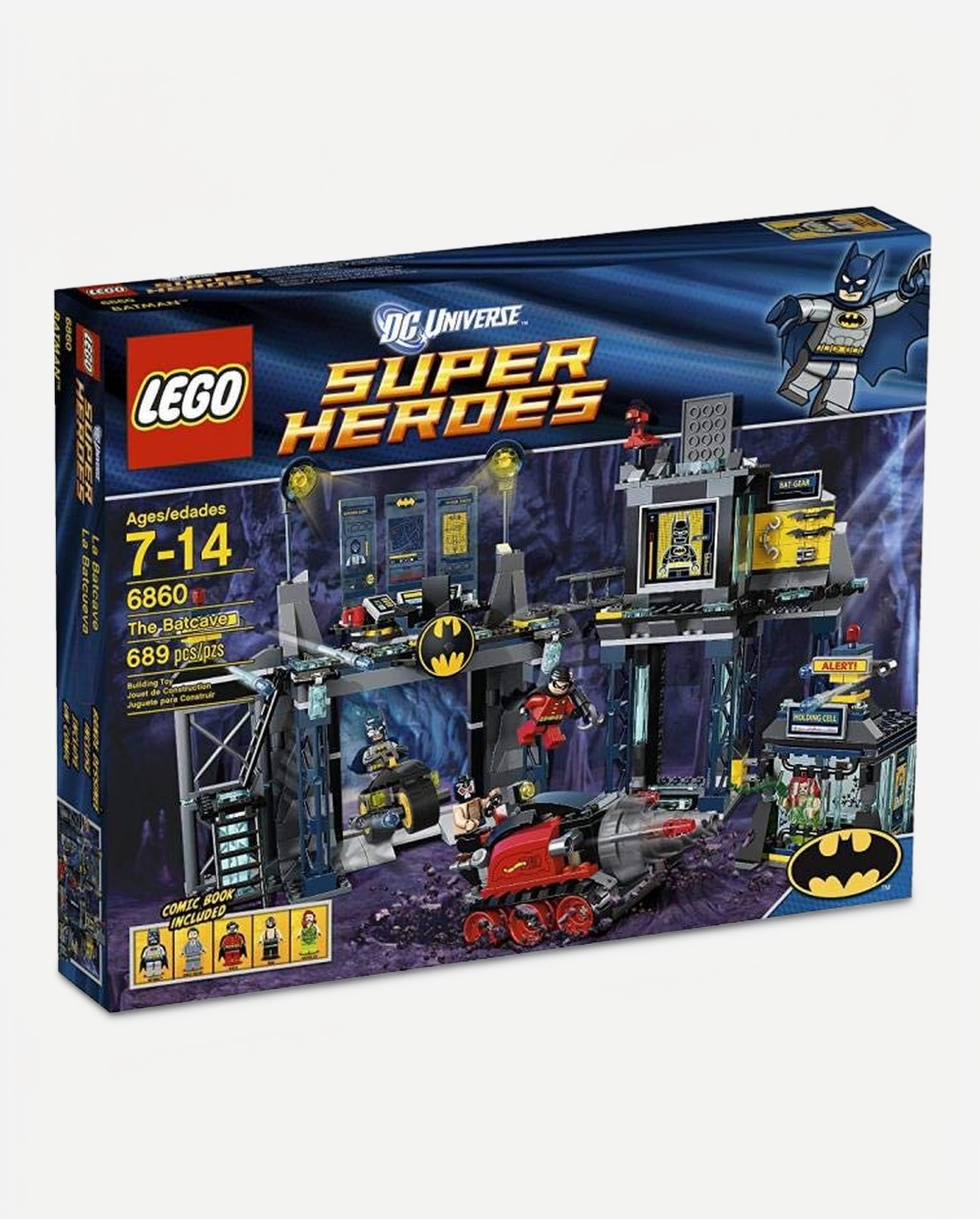 Amazon.com: LEGO Super Heroes The Batcave 6860 : Toys & Games