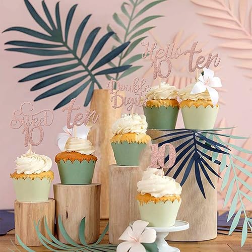 Vista 57 de 30 piezas de decoración para cupcakes de cumpleaños 15 con purpurina Hello 15 Mis membrillo quince dulces 15 dulces 15 decoración de pasteles