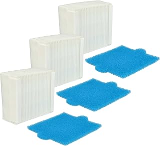 vhbw 3x Spezial-Hygiene-Filter, 3x Spezial-Hygiene-Vorfilter kompatibel mit Thomas Lorelea XT, Aqua+ Pet & Family, Cat & Dog XT Staubsauger