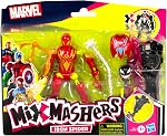 MixMashers Marvel Iron Spider Custom Spider-Man Mix-and-Match Deluxe Action Figure & Accessories, 5-Inch-Scale (12 cm) Super Hero Toys, Ages 4+