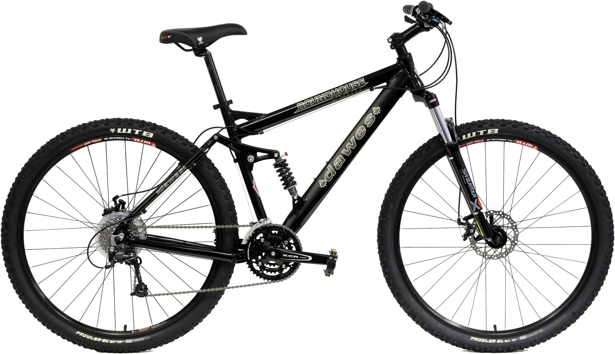 Roundhouse 2900 Mountain Bike Shimano 27 Speed 29 inch Wheels Full Suspension Bike Lockout Suspension Fork