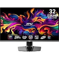 msi MPG 321URX QD-OLED 31,5" 4K UHD Gaming Monitor - Pannello OLED Quantum Dot 3840 x 2160