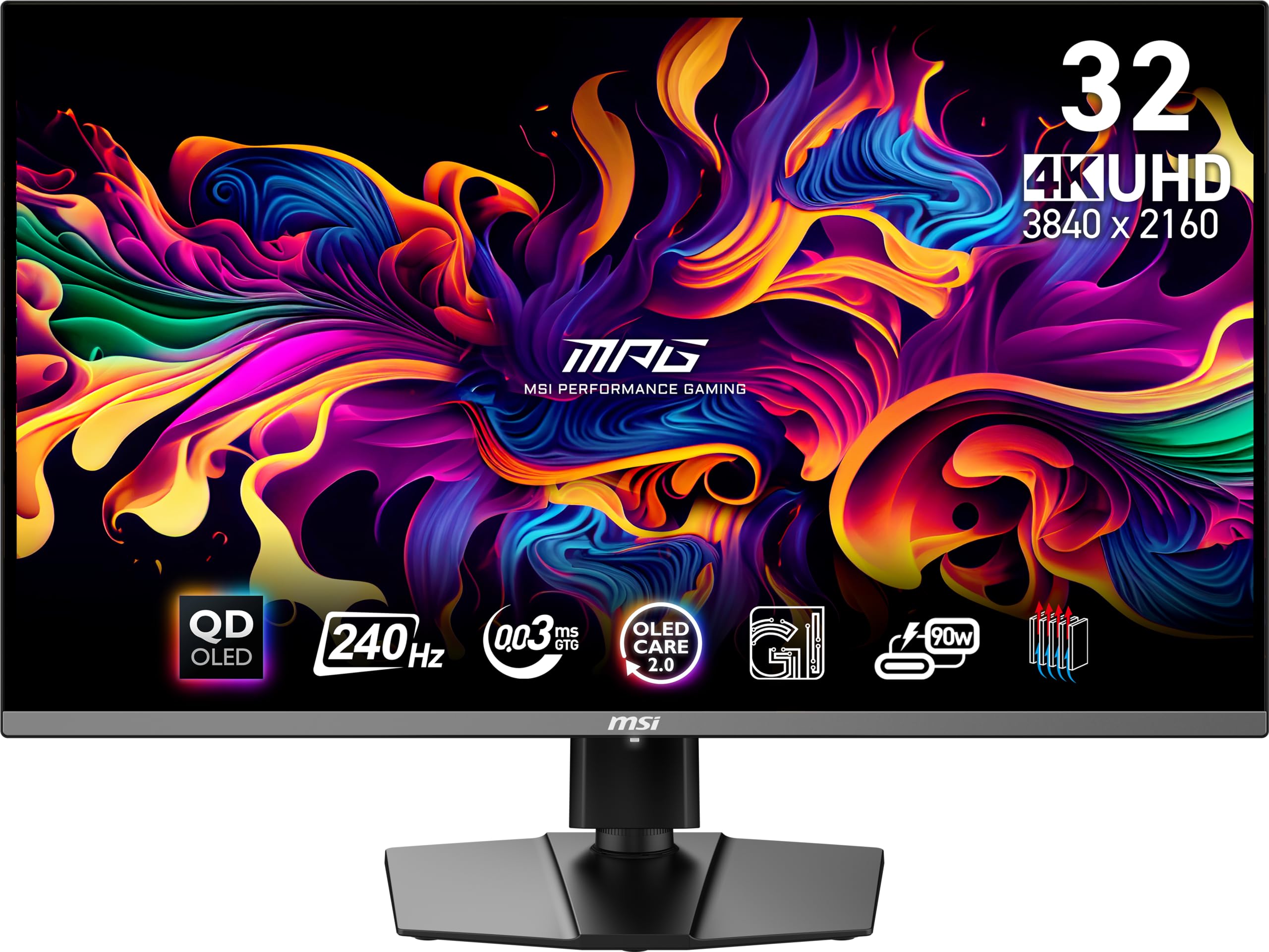 MSI MPG 321URX QD-OLED Monitor Gaming 4K UHD de 31.5'', Panel