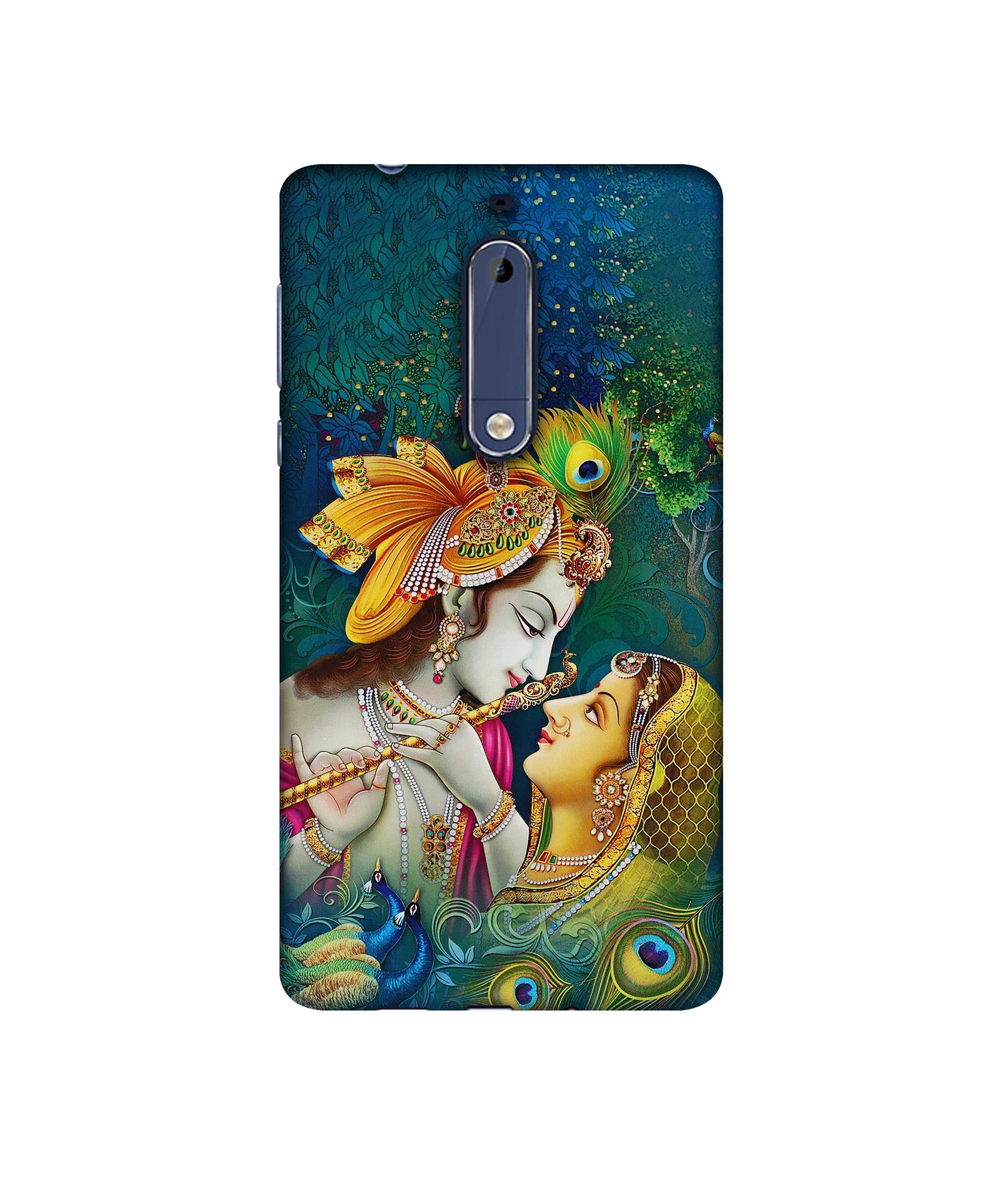 Casotec Radha Kishan Love Design Printed Silicon Soft TPU Back Case Cover for Nokia 5 (B08XQ6H9KN) Amazon Price History, Amazon Price Tracker