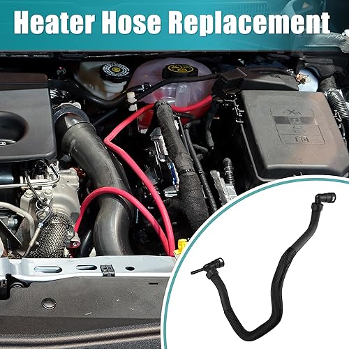Miniatura 3 de uxcell Conjunto de manguera de calentador HVAC para Ford F-250 F-350 F-450 F-550 Super Duty 2011-2014 6.7L Calentador de manguera de agua,
