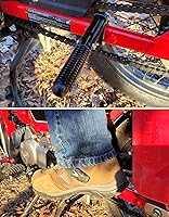 Vista 4 de KEMIMOTO Estribos para pasajeros traseros Compatibles con CT125 Trail 125 Hunter Cub 2021 2022 2023 2024, estribos plegables para motocicleta