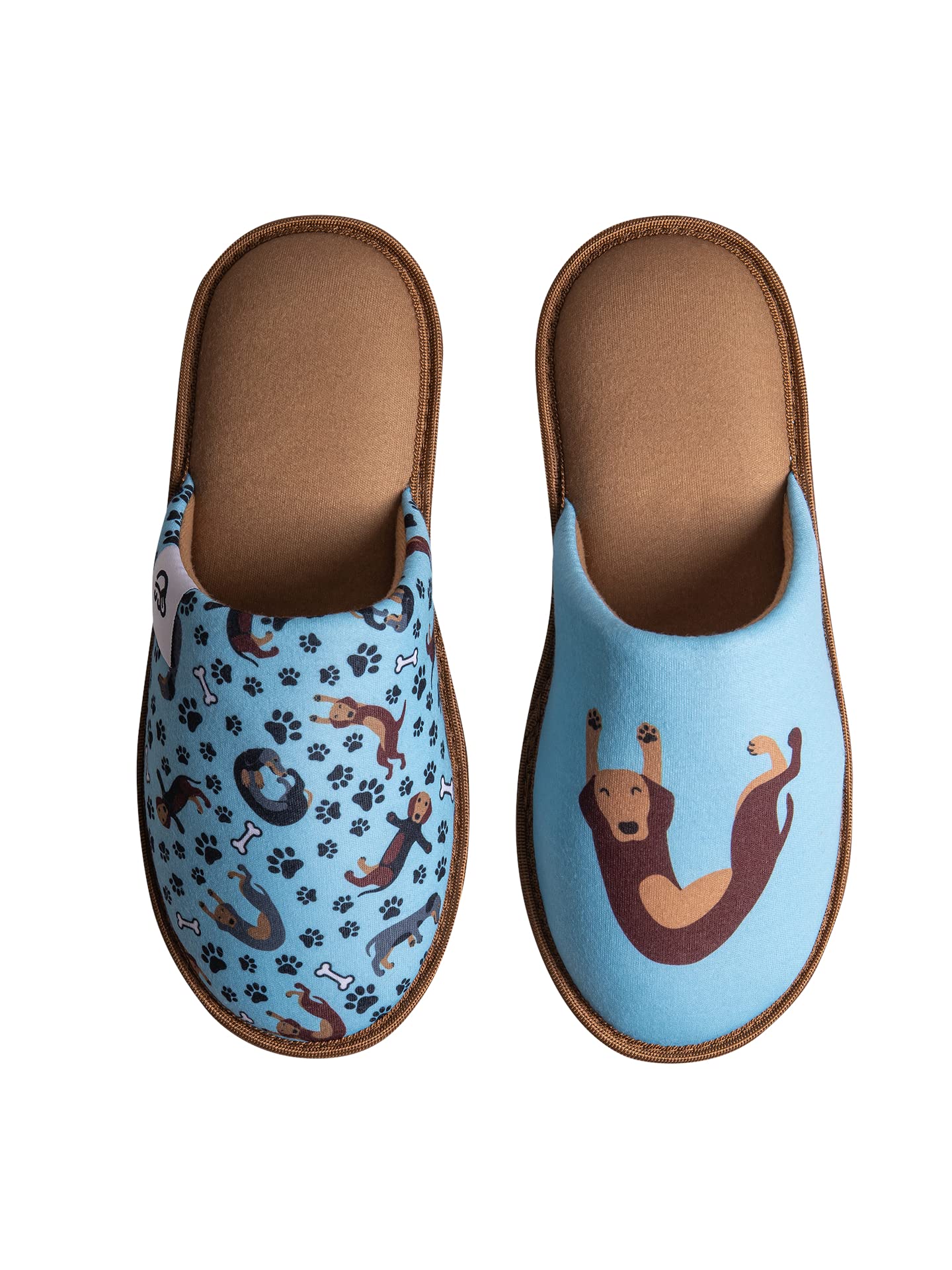 Dedoles Pantofole Donna Uomo & Bambini Ciabatte Memory Foam con tanti Design Unicorno Gatti Caffè Musica Regalo