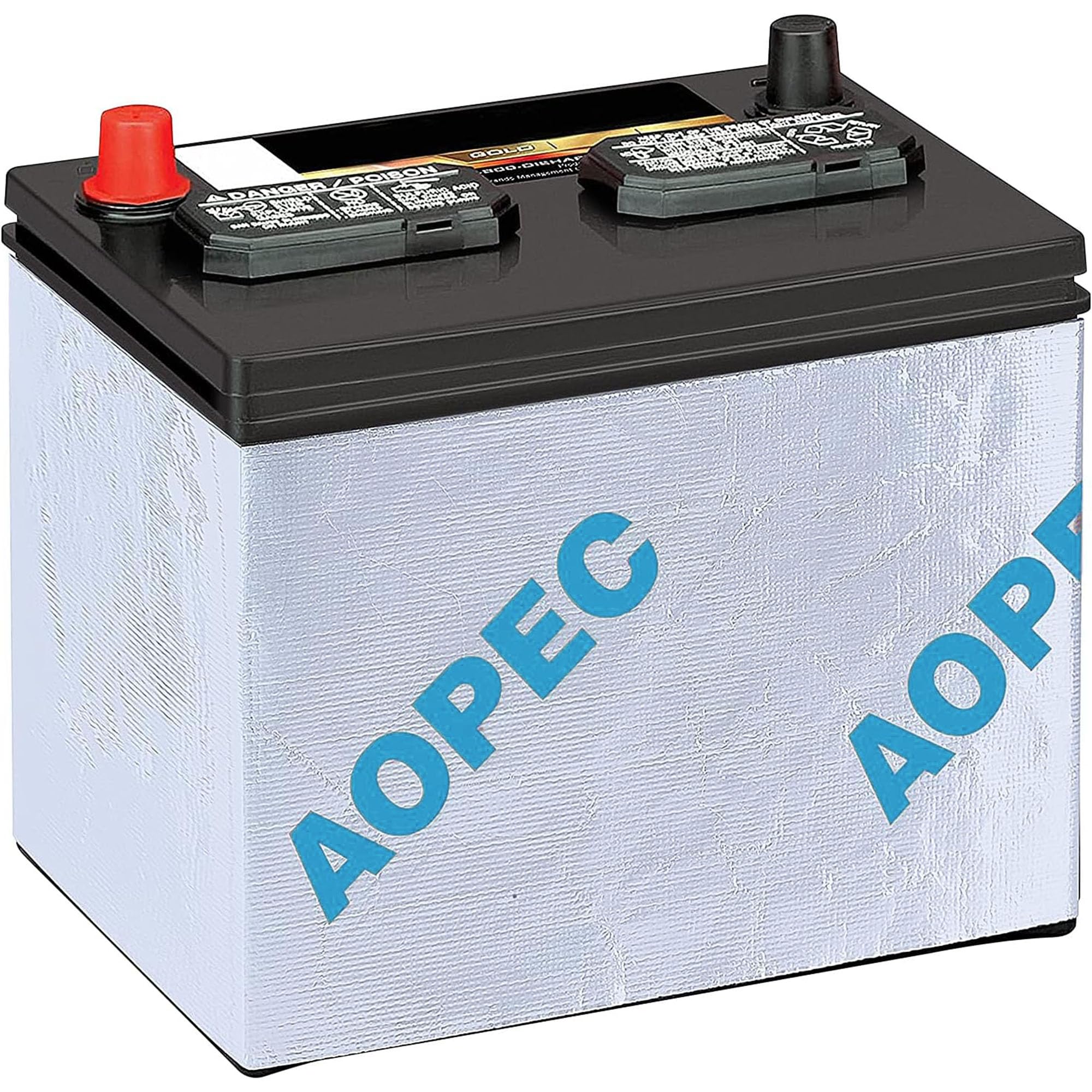 Universal Car Battery Insulation Kit | 40"x7" Cold Weather Insulation Blanket for Vehicle, Truck, 4WD, RV(1PC)