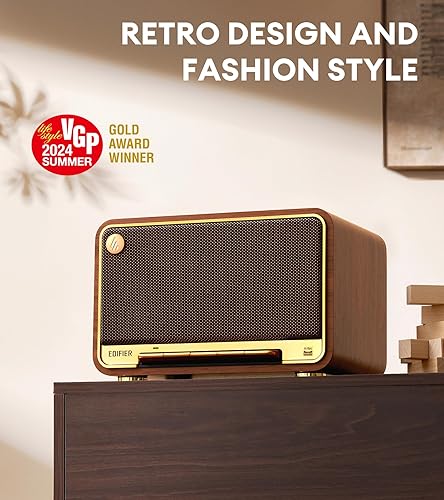 Miniatura 9 de Edifier Altavoz inalámbrico de mesa D32, audio de alta resolución, LDAC, ALAC, 60 W (RMS), arquitectura acústica 2.1, tiempo de reproducción de 11