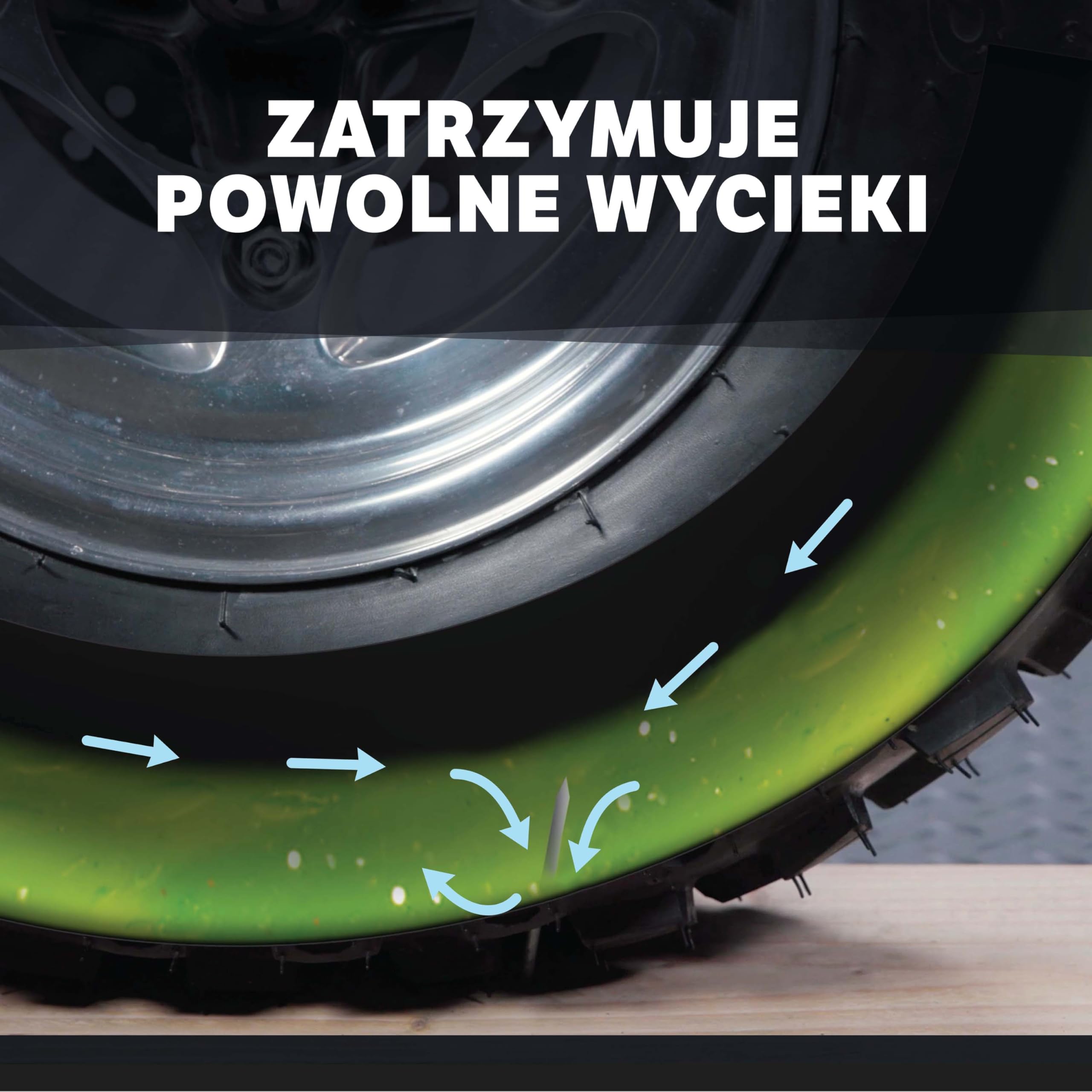 Slime 10031 Uszczelniacz do naprawy przebitych opon, zapobiega i uszczelnia, pojazdy terenowe, przyczepy, quady, taczki, butelka 946 ml (32 uncje)
